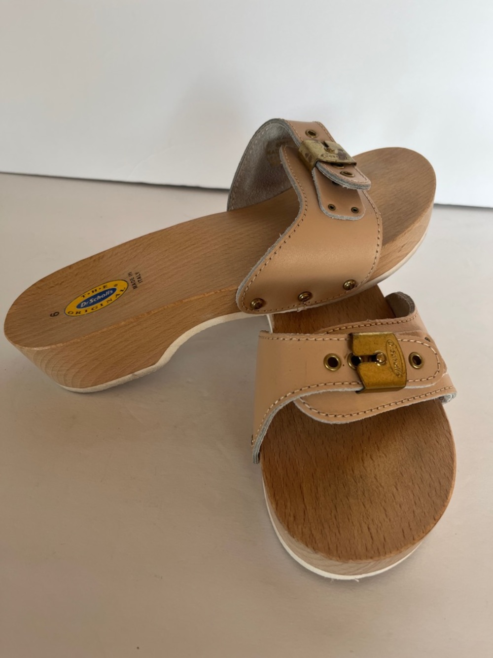 The original Dr. Scholl’s clogs